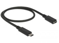 DeLOCK USB 3.1 Gen 1 USB Type-C forlængerkabel 2m Sort