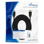 MediaRange MRCS212 HDMI-Kabel 10 m HDMI Typ A (Standard) Schwarz (MRCS212)