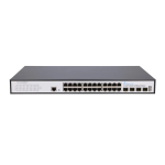 EXTRALINK HYPNOS PRO, FULL GIGABIT MANAGED L3 POE SWITCH 24 PORTS 10/100/1000M TX WITH POE, CONSOLE PORT, 4X 10G SFP+, 450W