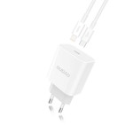 Dudao Charger PD 20W Fast Type C / Ligh. 1M white