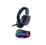 ROCCAT Syn Max Air Headset Wireless Head-band Gaming USB Type-A Bluetooth Charging stand Black