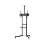 TV Presentation Stand Pro (Size L), Black - for TVs and monitors between 37 and 70 inches (94-