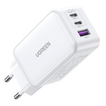 Nexode USB-A+2*USB-C 65W GaN Tech Fast Charger White