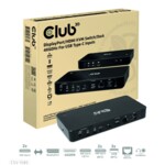 Club 3D Thunderbolt 4 Portable 5-in-1 Hub with Smart Power Dockingstation