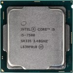Intel CPU Core  I5-7500 3.4GHz Quad-Core LGA1151  (TRAY - u/køler)