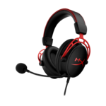 HyperX Cloud Alpha Kablet Høretelefoner Sort Rød