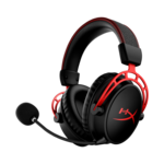 HyperX Cloud Alpha Trådløs Høretelefoner Sort Rød