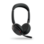 Jabra Evolve2 65 Flex MS Stereo Trådløs Høretelefoner Sort