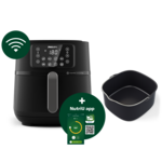 Philips Series 5000 HD9285 XXL Connected Airfryer 2000W Mørk sølv/sort