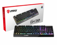 MSI Vigor GK30 Tastatur Mekanisk RGB Kablet US International