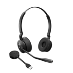 Jabra Engage 55 SE Stereo Trådløs Høretelefoner Sort