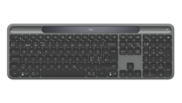 Slim Solar+ Wireless Keyboard, Graphite (Nordic)