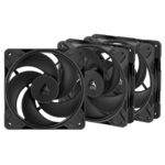 ARCTIC P14 Pro Reverse Fan 3-pack Sort 140 mm