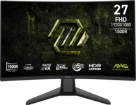 MSI MAG 274CF X24 27' Rapid VA 1920 x 1080 (Full HD) HDMI DisplayPort 240 Hz
