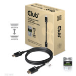 Club 3D CAC-1372 HDMI-kabel 2m Sort