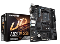 Gigabyte A520M S2H Micro-ATX AM4 AMD A520