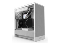 NZXT H series H5 Flow Tower Udvidet ATX Hvid