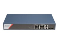 Hikvision Smart Managed Series DS-3E1512HP-SI-8P2T2F Switch 8-porte Gigabit Ethernet PoE++