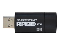 Patriot Supersonic Rage Lite 128GB USB 3.2 Gen 1 USB stick Sort Blå