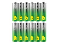 GP Super AA type Batterier til generelt brug (genopladelige) 12