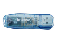 Intenso Rainbow Line 4GB USB 2.0 USB stick Transparent