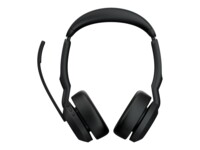Jabra Evolve2 55 UC Stereo Trådløs Høretelefoner Sort
