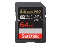 SanDisk Extreme Pro microSDXC UHS-II Memory Card 64GB 280MB/s