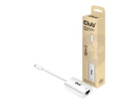 Club 3D Netværksadapter USB-C 3.2 Gen 1 1Gbps Kabling