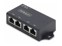 StarTech.com 2-Port Gigabit PoE+ Injector, PoE/PoE+ (802.3af/802.3at) 30W 30Watt