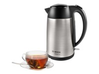 Bosch DesignLine Elkedel 1.7liter 2.4kW Rustfrit stål/sort