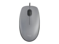 Logitech M110 Silent Optisk Kabling Grå