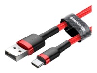 Baseus Cafule USB Type-C kabel 0.5m Rød