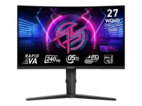 MSI MPG 275CQRXF 27' 2560 x 1440 (2K) HDMI DisplayPort USB-C 240Hz