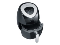 SEVERIN FR 2430 Airfryer 1.5kW Børstet rustfrit stål/sort