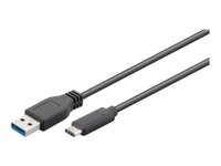 goobay USB Type-C kabel 15cm Sort
