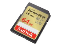 SanDisk Extreme PLUS SDXC 64GB 170MB/s