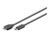 goobay USB Type-C kabel 60cm Sort