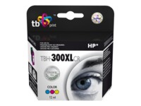 TB Farve (cyan, magenta, gul) Blæk TBH-300XLCR