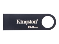Kingston DataTraveler SE9 G3 64GB USB 3.2 Gen 1 USB stick Grå