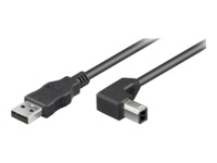 goobay USB-kabel 2m Sort