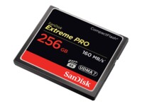 SanDisk Extreme Pro CompactFlash-kort 256GB 160MB/s