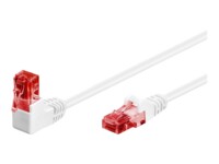 goobay CAT 6 Ikke afskærmet parsnoet (UTP) 1m Patchkabel Hvid