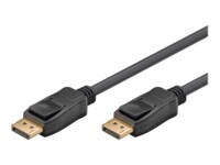 goobay DisplayPort kabel 3m Sort