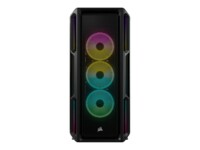 CORSAIR iCUE 5000T RGB Tower Udvidet ATX Sort