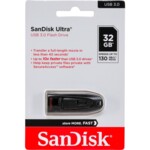 SanDisk Ultra 32GB USB 3.0 USB stick Sort