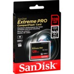 SanDisk Extreme Pro CompactFlash-kort 128GB 160MB/s