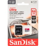SanDisk Ultra microSDXC 64GB 140MB/s