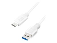 LogiLink USB 3.2 Gen 1 USB Type-C kabel 50cm Hvid