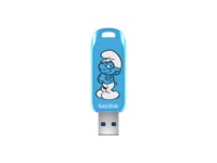 SanDisk Smurfs 64GB USB 3.2 Gen 1 USB stick Blå