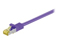goobay CAT 7 SFTP, PiMF 2m Patchkabel Lilla